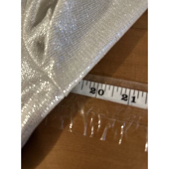 Eliza J Maxi Empire Waist Dress Womens Sz 12 Metalic Holiday New Years Christmas - Picture 5 of 7